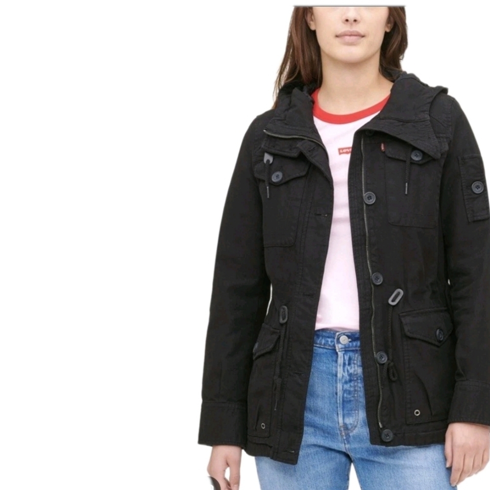 Levi's Women's Black Utility Jacket